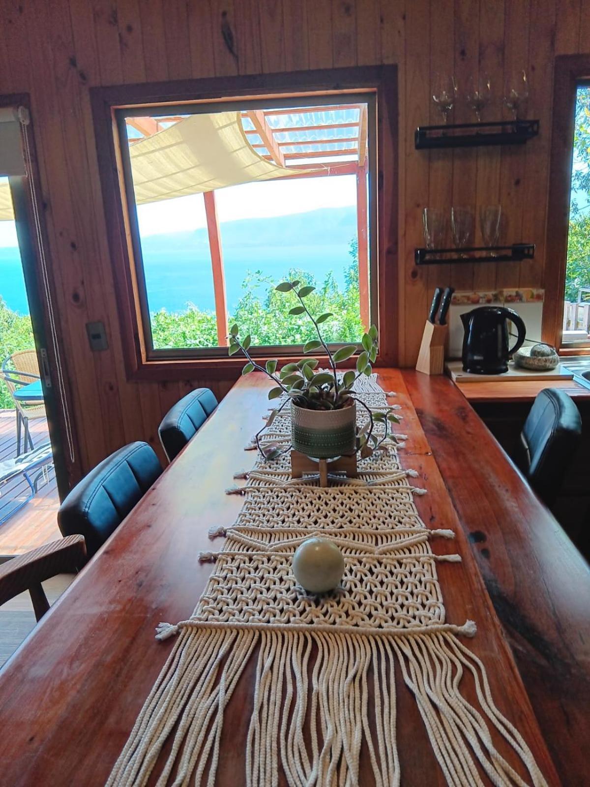 Cabañas Ayalén con vista al Lago Pucón Exterior foto