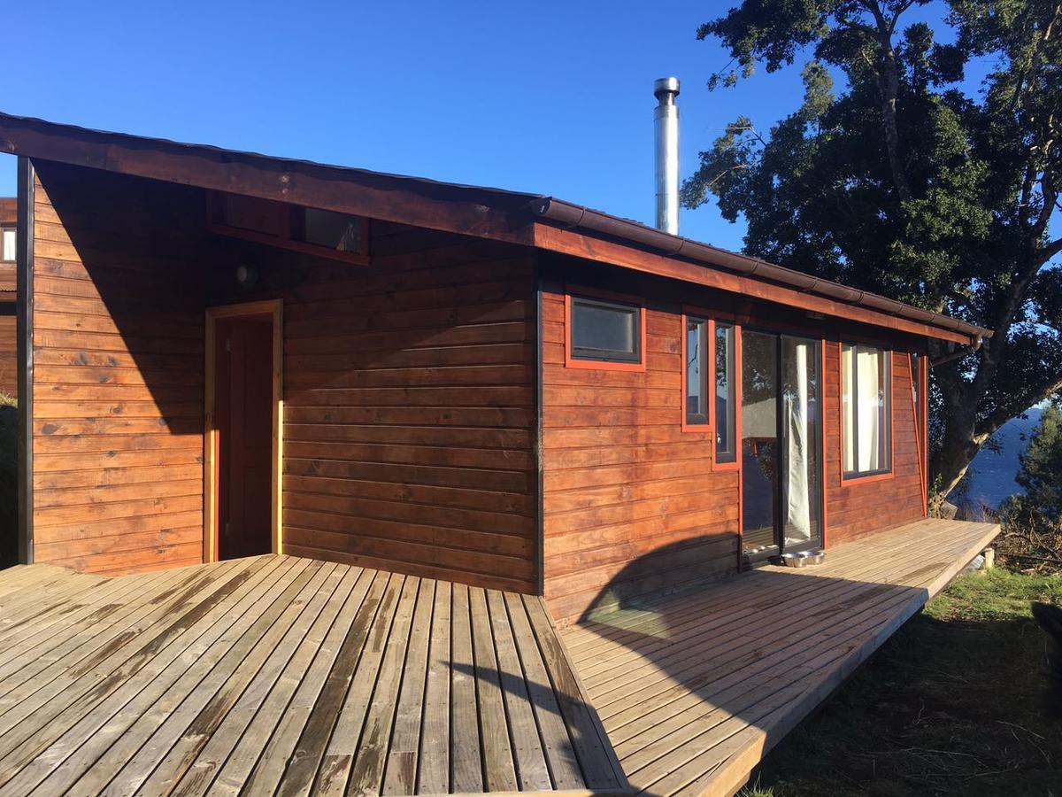 Cabañas Ayalén con vista al Lago Pucón Exterior foto
