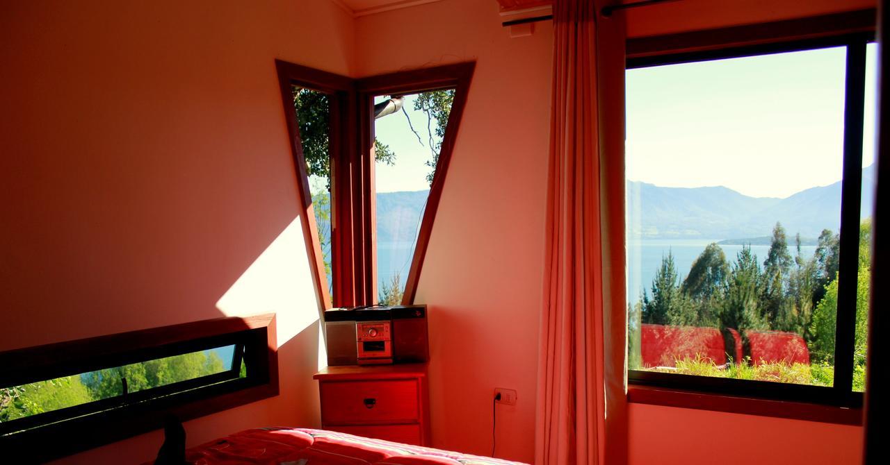 Cabañas Ayalén con vista al Lago Pucón Exterior foto